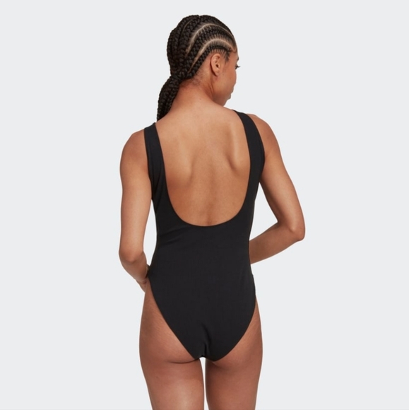 NWT Adidas Ribbed Bodysuit! - Picture 2 of 2